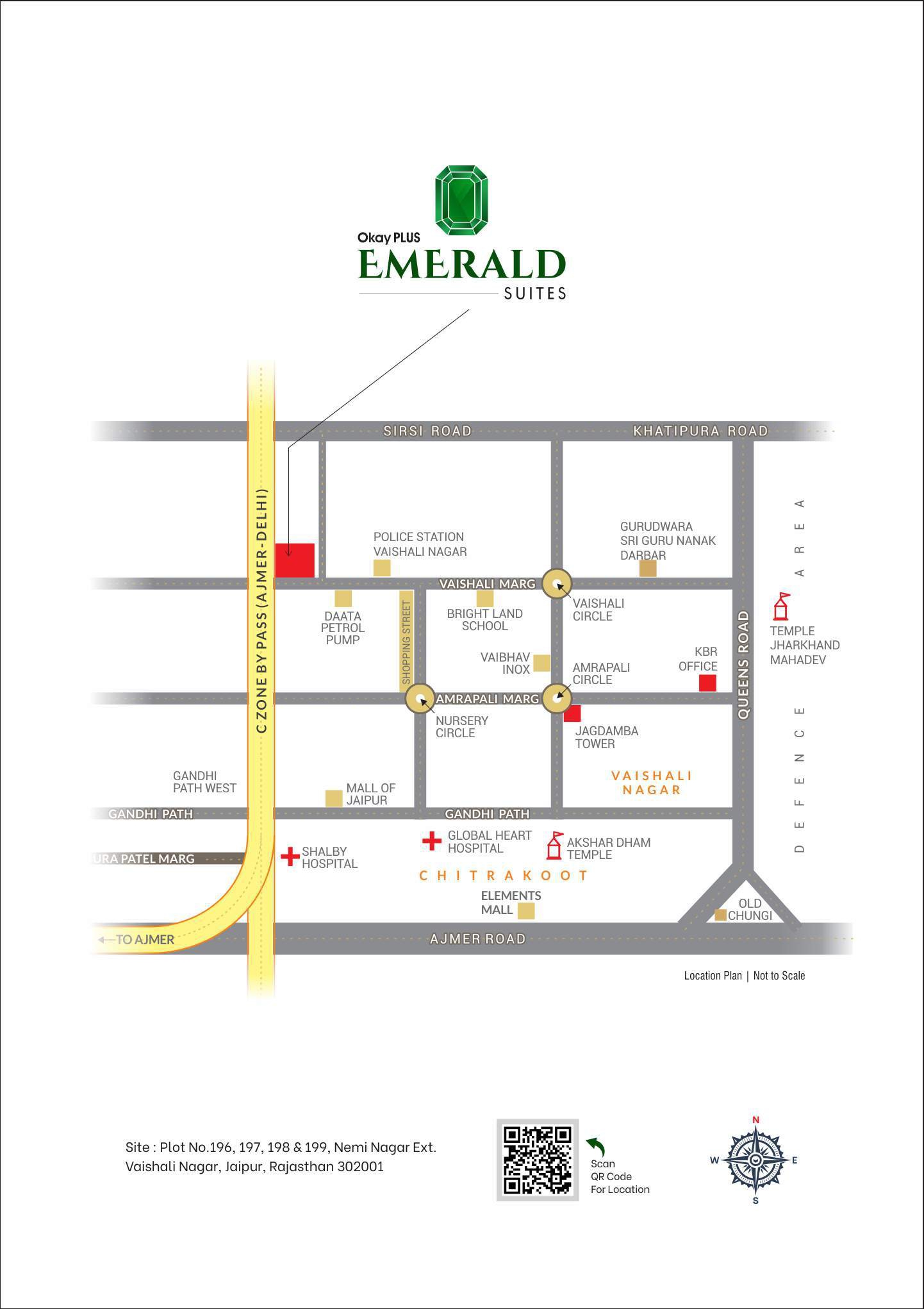 EMARLD SUITES STUDIO AT VAISHALI NAGAR